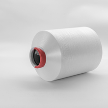 White Flame Retardant Suede Polyester Nylon Conjugate Yarn